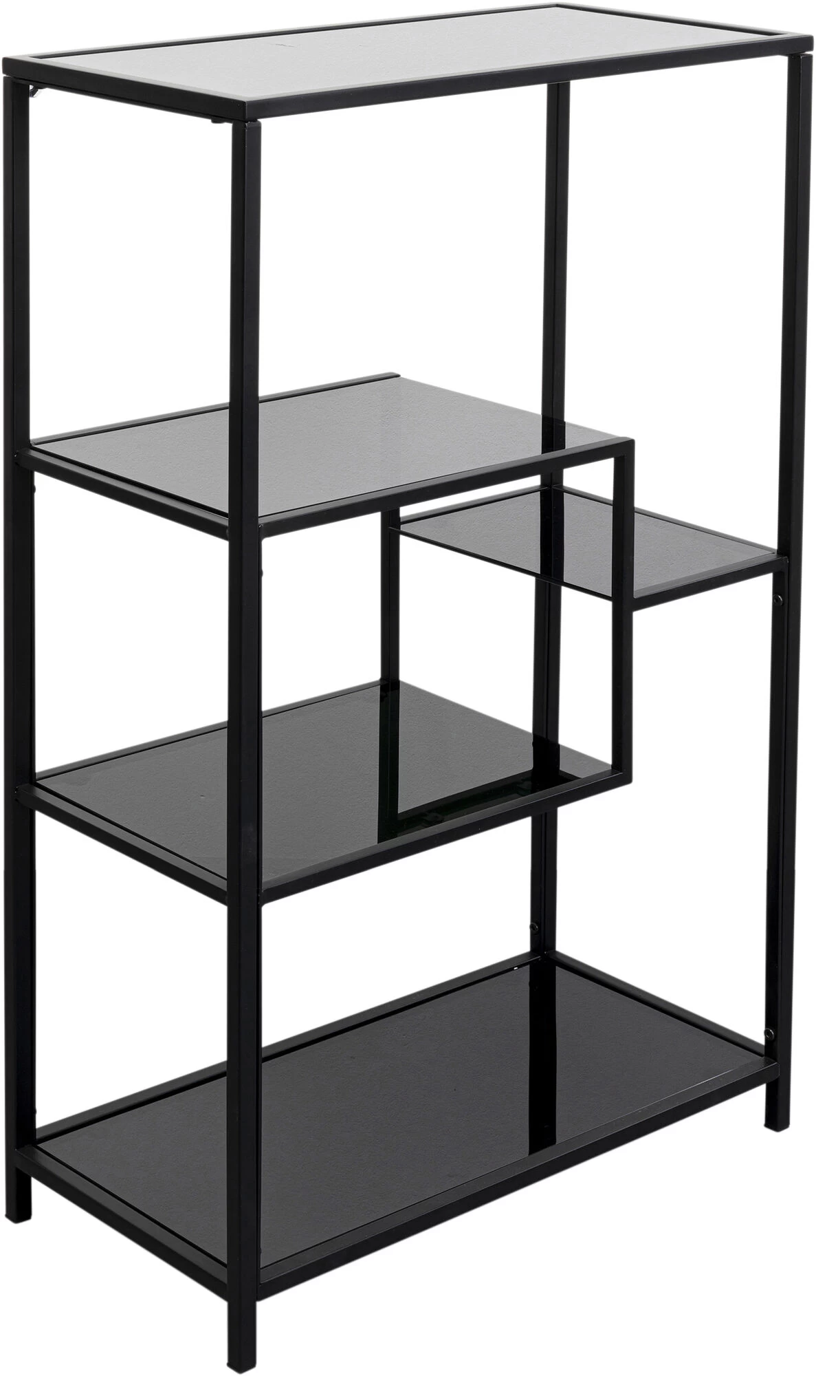 Regal Loft Schwarz 60x100cm 4 Regal Loft Schwarz 60x100cm – Bild 2