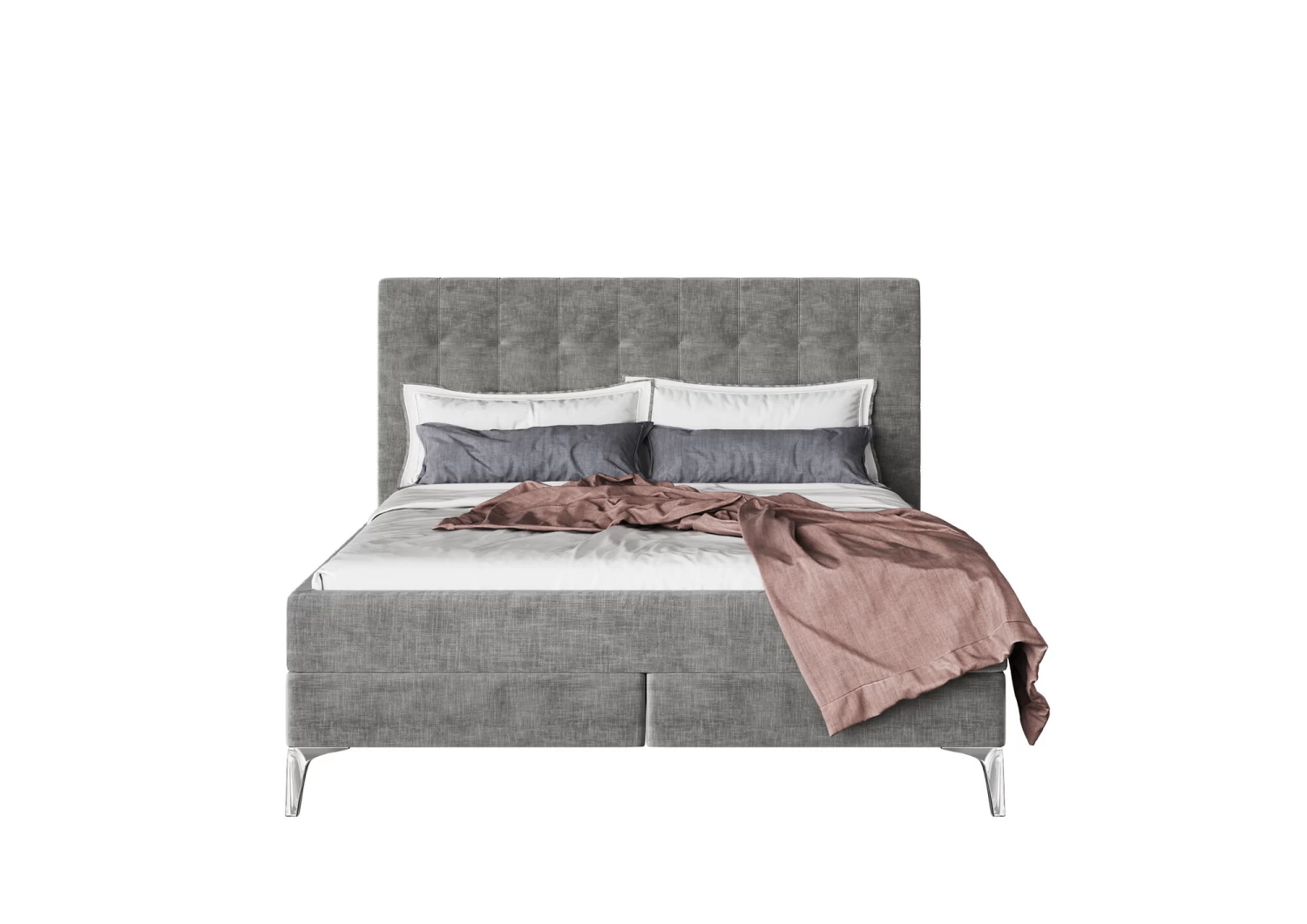 Boxspringbett Benito Star Grau 180x200cm 13 Boxspringbett Benito Star Grau 180x200cm – Bild 11