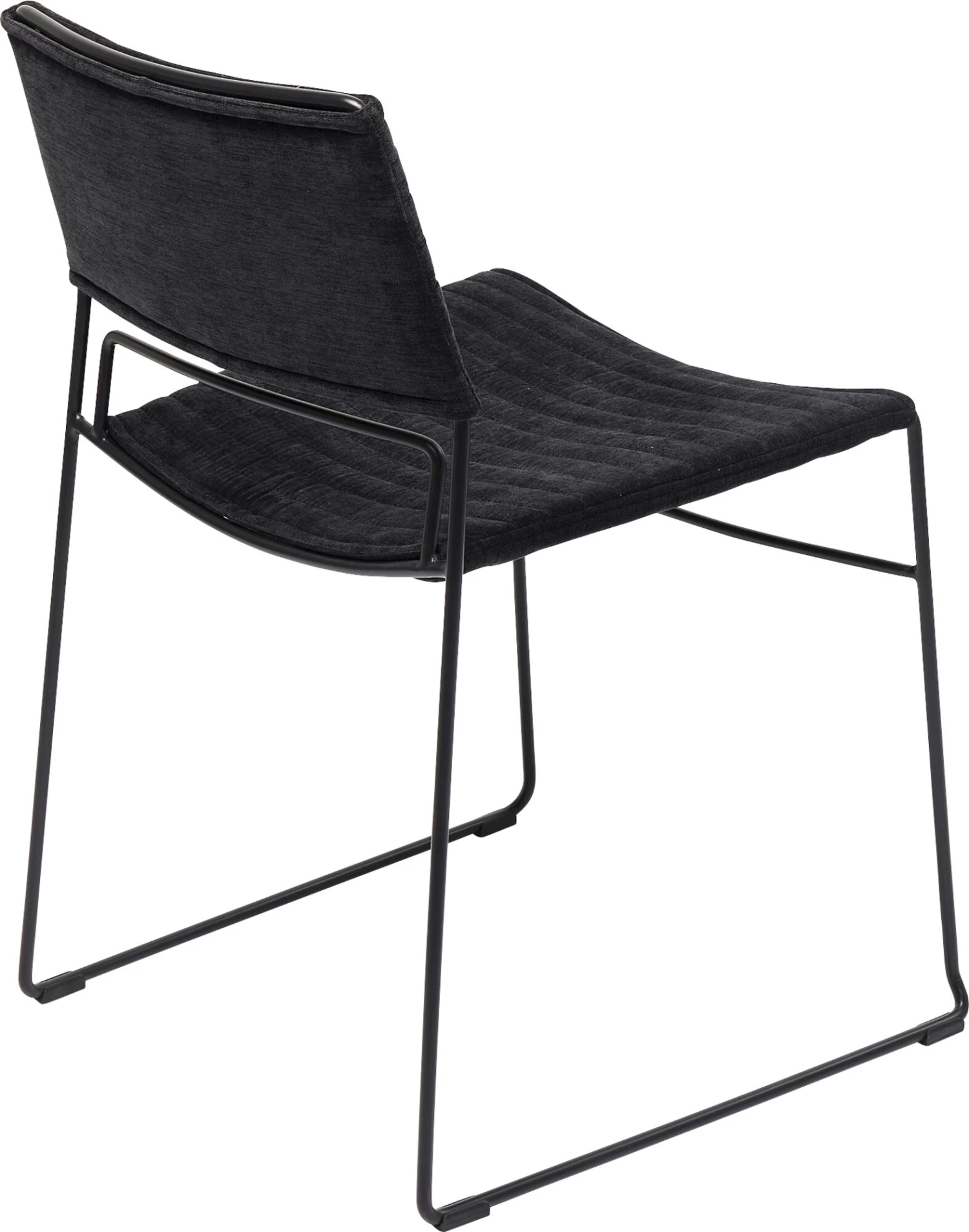 Stuhl Hugo Schwarz Schwarz 5 Stuhl Hugo Schwarz Schwarz – Bild 3