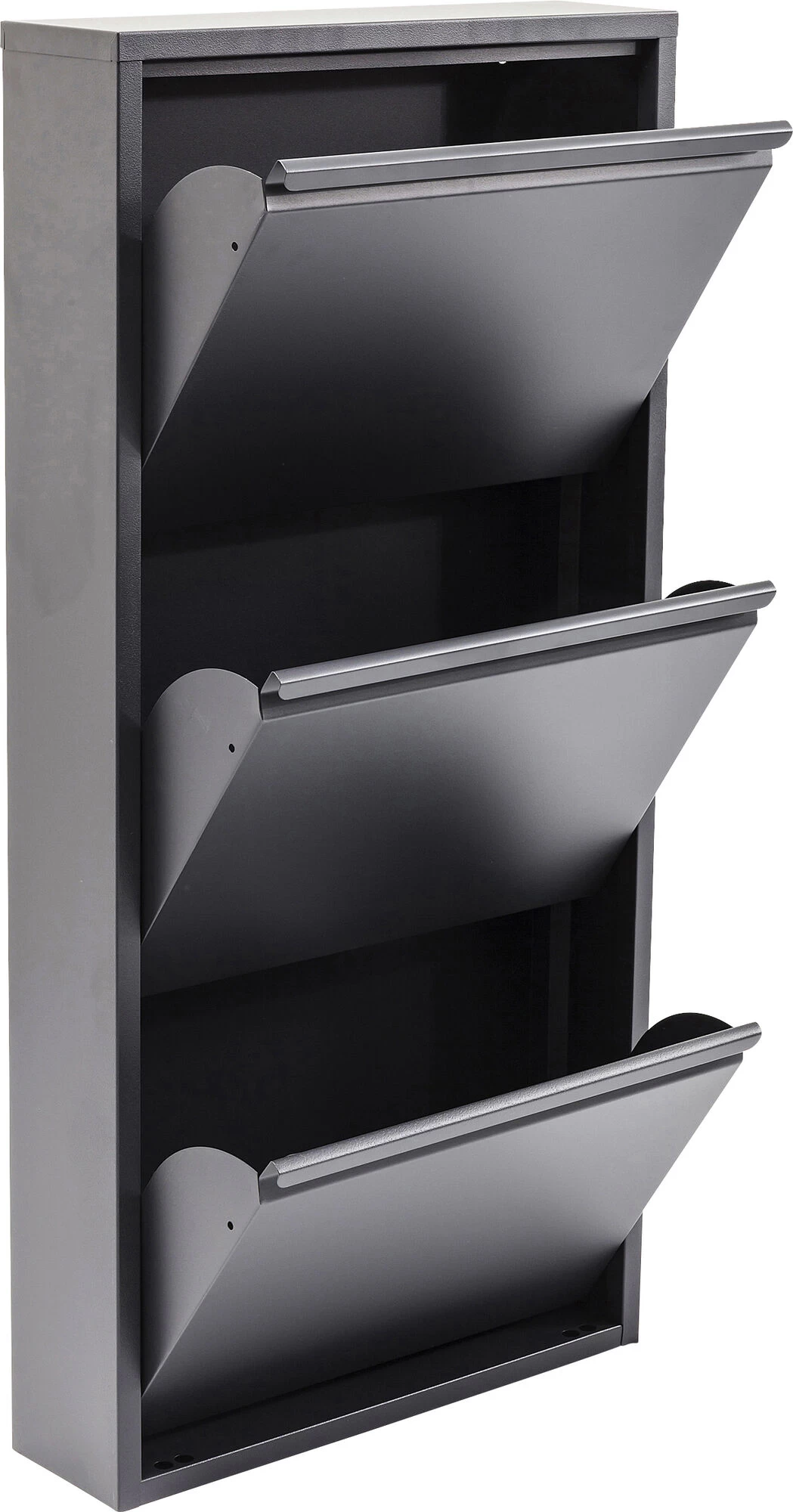 Schuhkipper Caruso 3-er Anthrazit 7 Schuhkipper Caruso 3-er Anthrazit – Bild 5