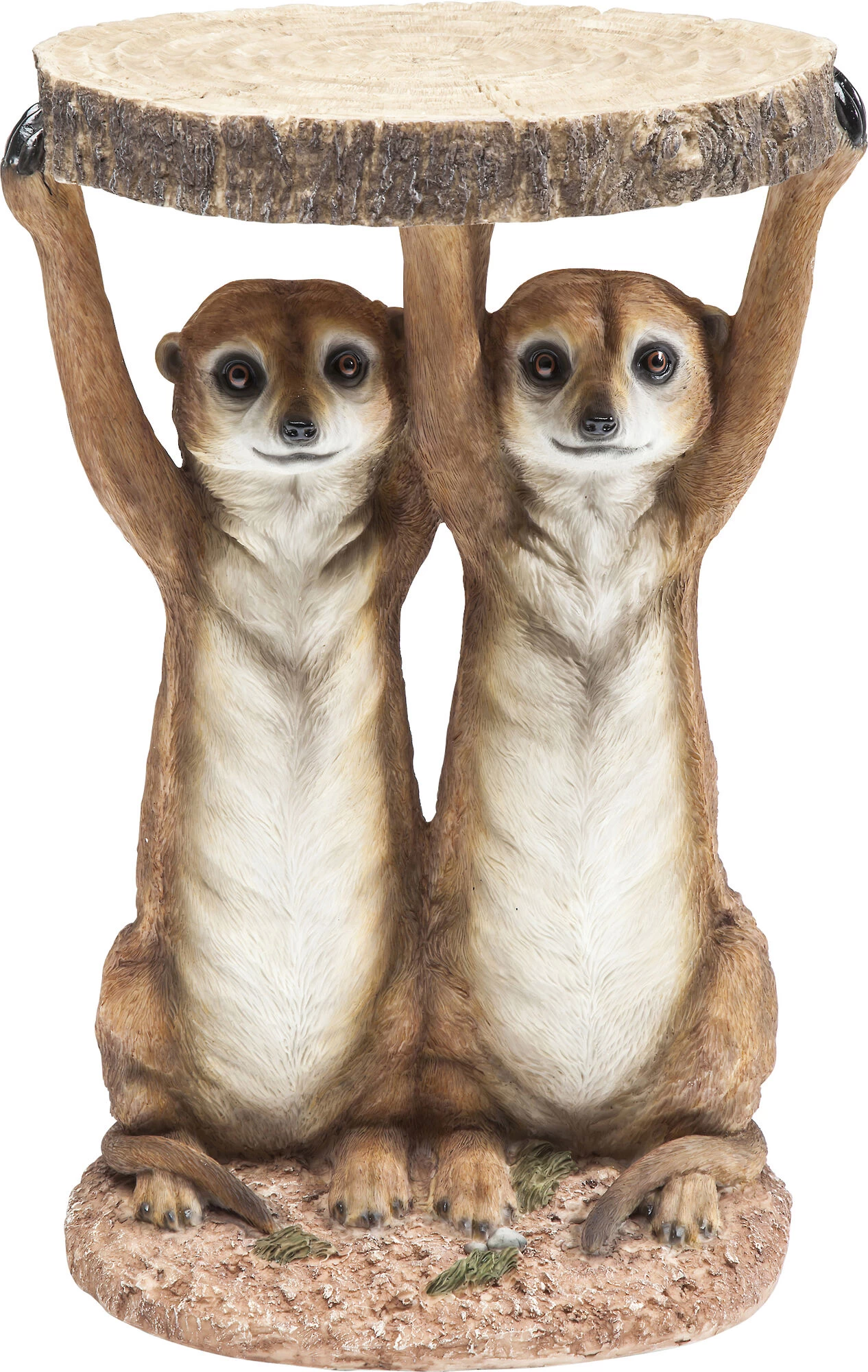 Beistelltisch Animal Meerkat Sisters Ø33cm 14 Beistelltisch Animal Meerkat Sisters Ø33cm – Bild 12