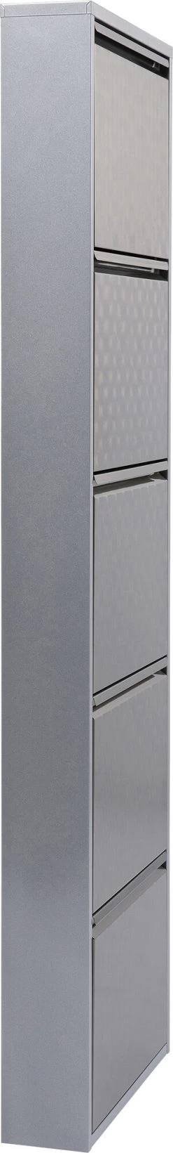 Schuhkipper Caruso 5-er Silber/geflext -Bestes Möbelkollektions Geschäft 0647d9ceff97aa7a70fcda67ca529cad9fe6e9c1