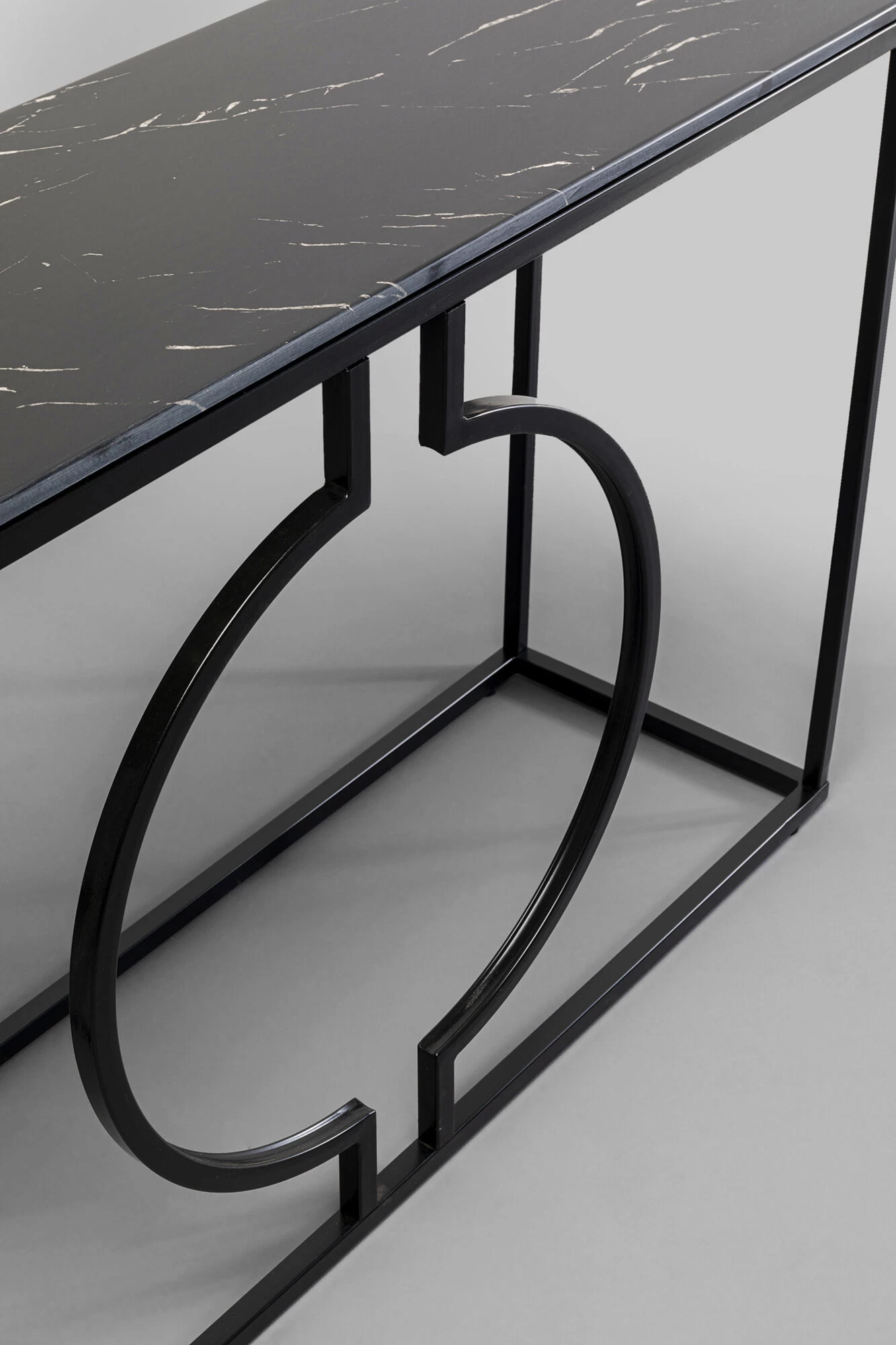 Konsole Miami Loft Schwarz 120x75cm 7 Konsole Miami Loft Schwarz 120x75cm – Bild 5