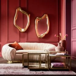 Sofa Perugia 2-Sitzer Creme