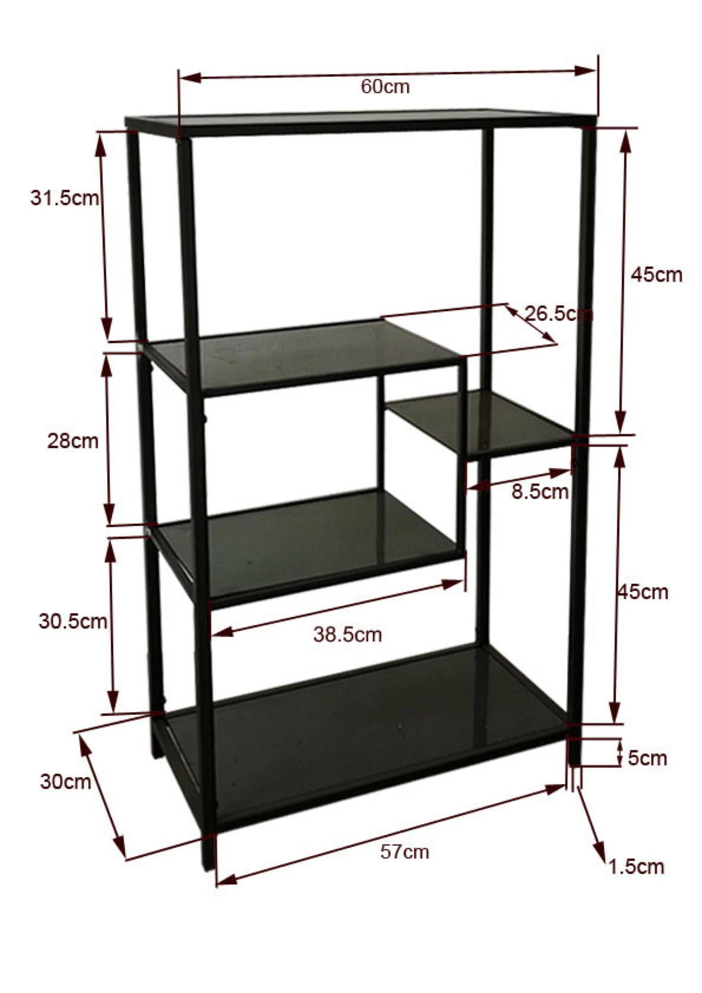 Regal Loft Gold 100x60 12 Regal Loft Gold 100x60 – Bild 10