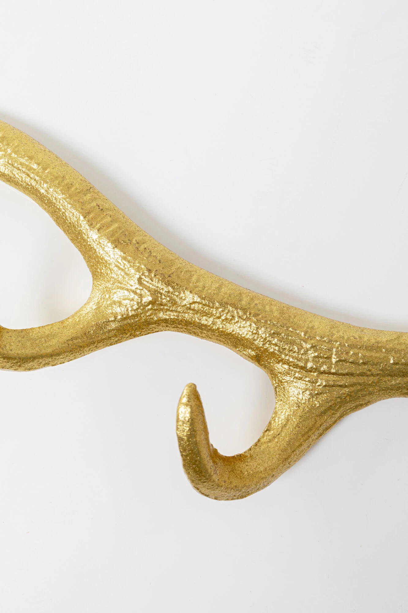 Wandgarderobe Antler Gold 35cm 5 Wandgarderobe Antler Gold 35cm – Bild 3