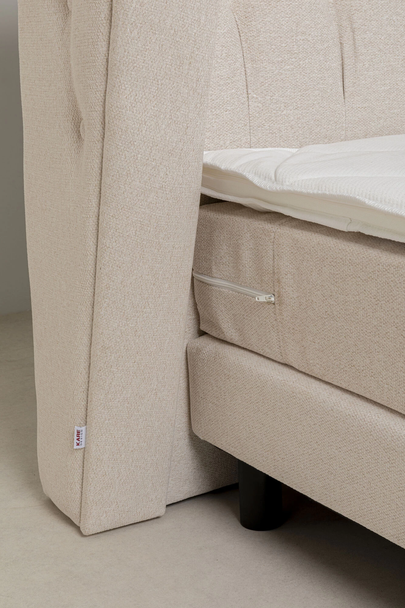 Boxspringbett Benito Moon Creme 180x200cm 12 Boxspringbett Benito Moon Creme 180x200cm – Bild 10