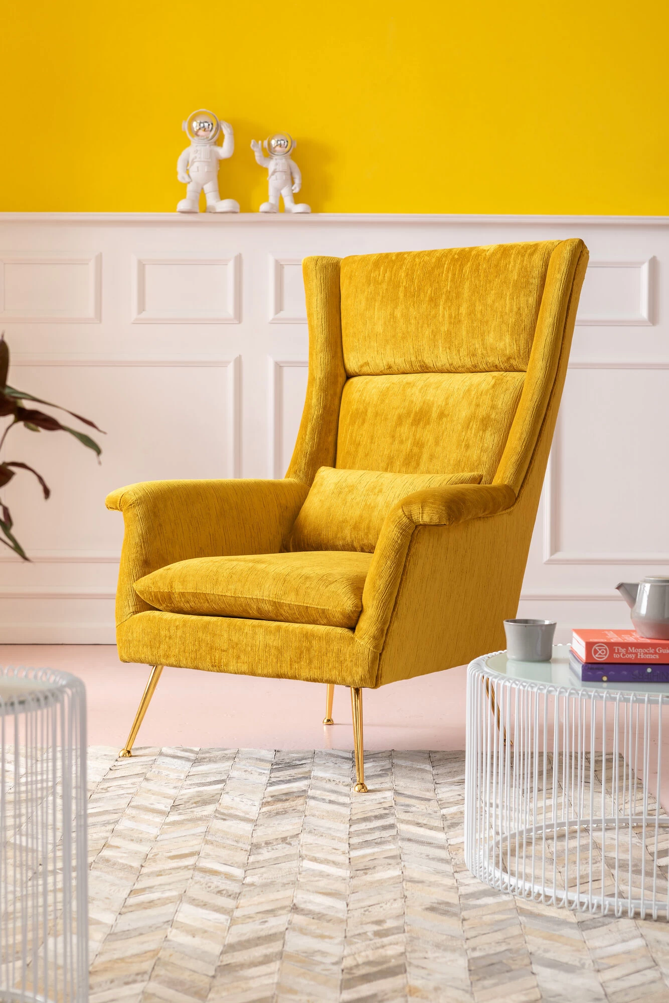 Sessel Vegas Forever Gelb 4 Sessel Vegas Forever Gelb – Bild 3