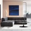 Ecksofa Belami Velvet Grau Links