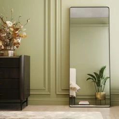 Spiegel Ombra Soft Schwarz 80x200cm