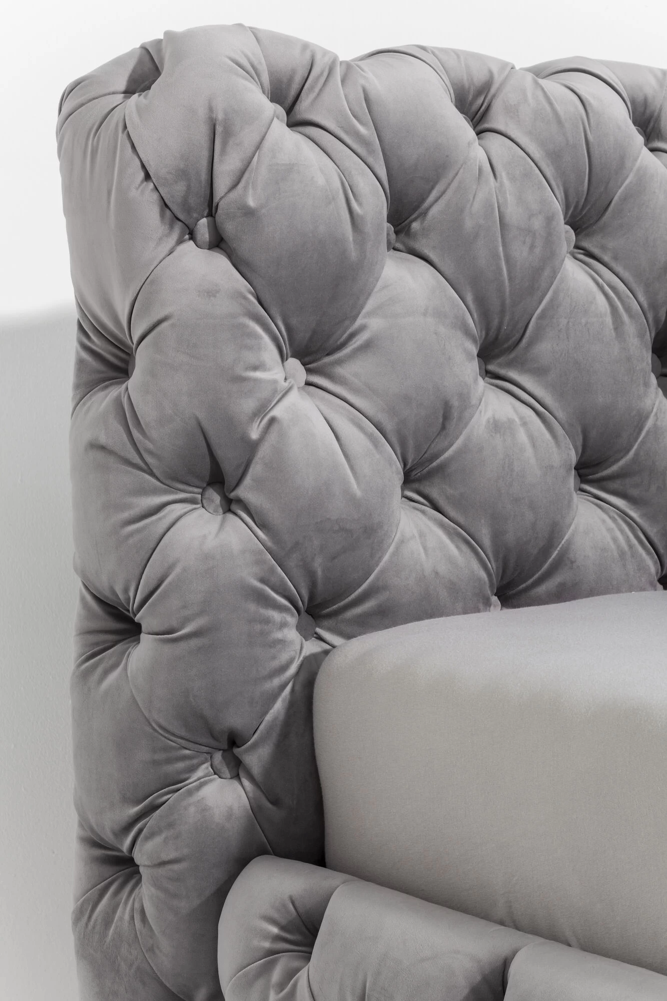 Bett Desire Velvet Silbergrau 200x200cm 17 Bett Desire Velvet Silbergrau 200x200cm – Bild 15