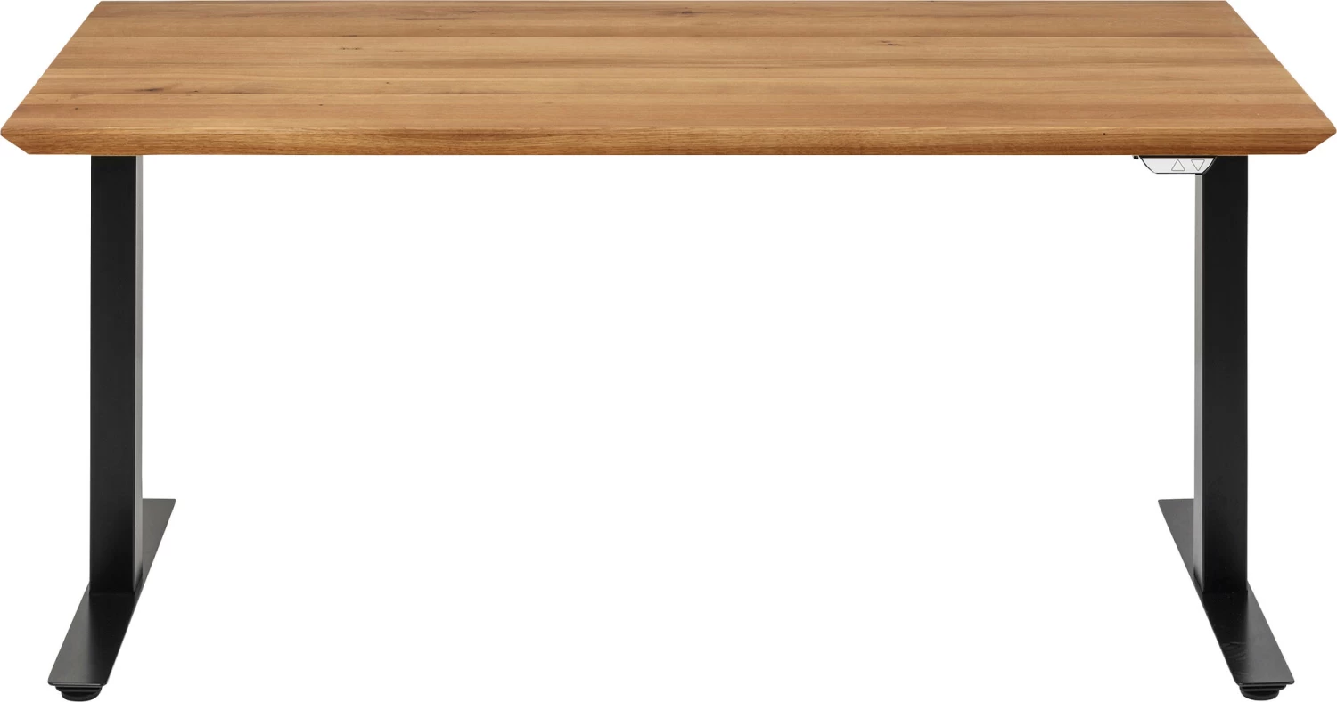 Schreibtisch Office Symphony Eiche Schwarz 160x80 4 Schreibtisch Office Symphony Eiche Schwarz 160x80 – Bild 2