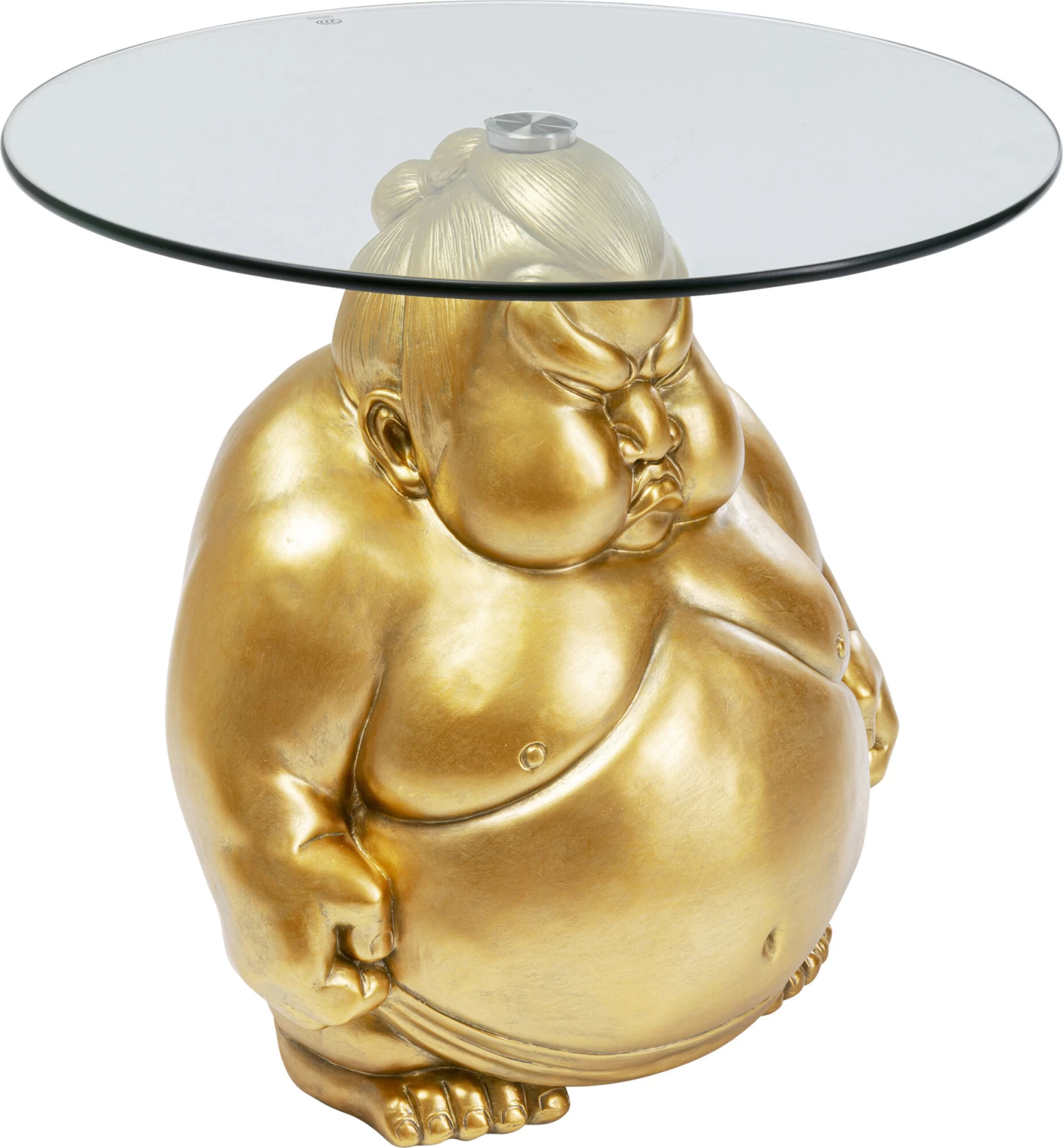 Beistelltisch Monk Gold Ø54cm 4 Beistelltisch Monk Gold Ø54cm – Bild 2