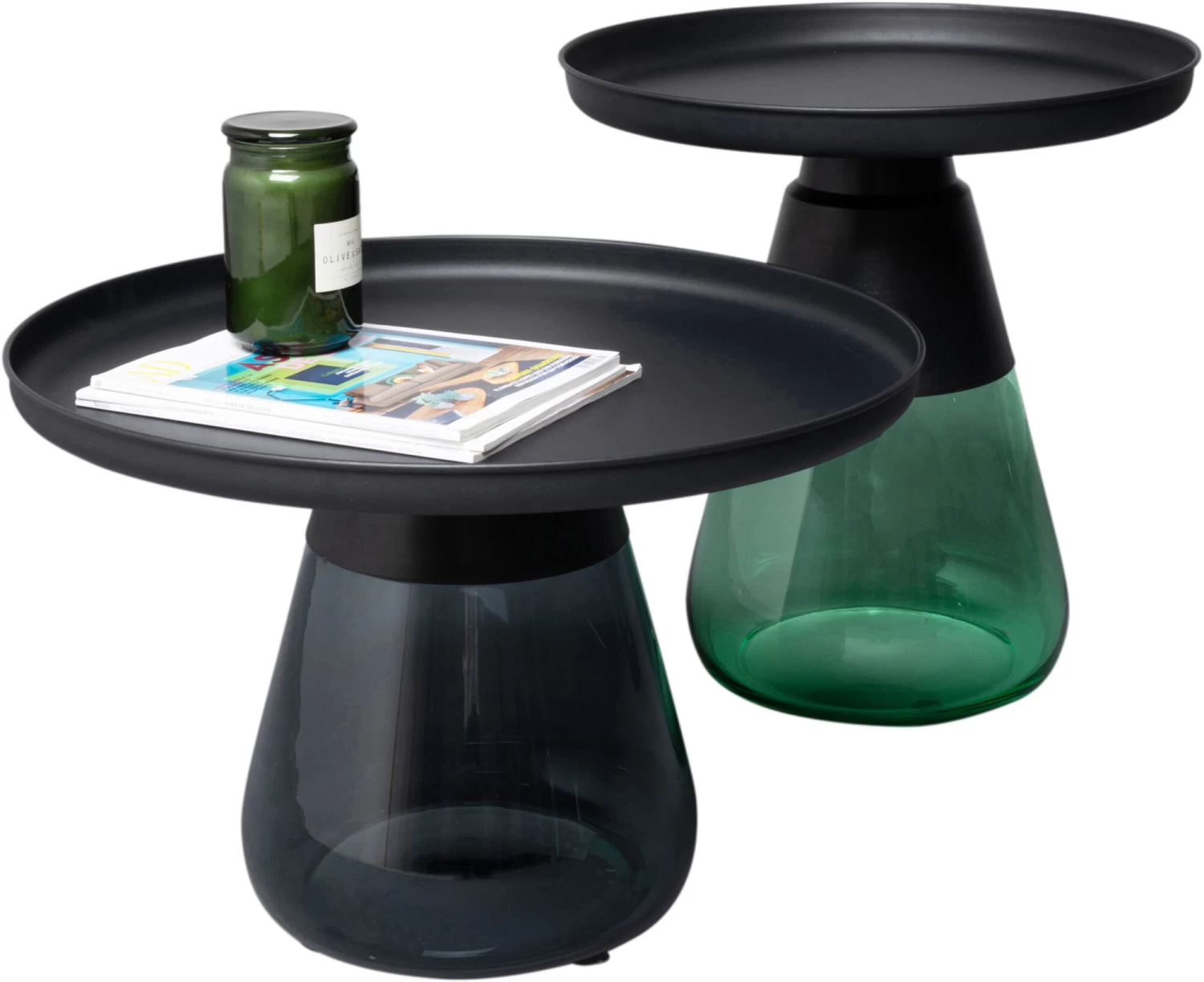 Beistelltisch Bottiglia Grün Ø 50cm 7 Beistelltisch Bottiglia Grün Ø 50cm – Bild 5