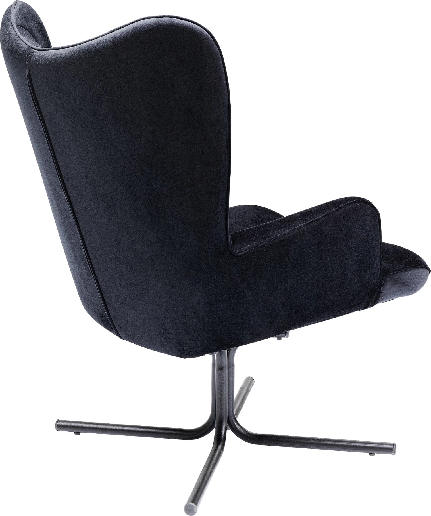 Drehsessel Oscar Velvet Schwarz 9 Drehsessel Oscar Velvet Schwarz – Bild 7
