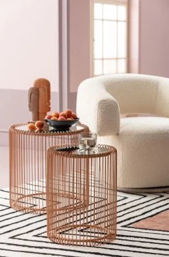 Beistelltisch Wire Copper Ø44cm (2/Set) -Bestes Möbelkollektions Geschäft 1dcd34c9be64850ce0d5d6bcdded99ebdfd428f0