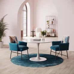 Tischplatte Invitation Round White Ø120cm