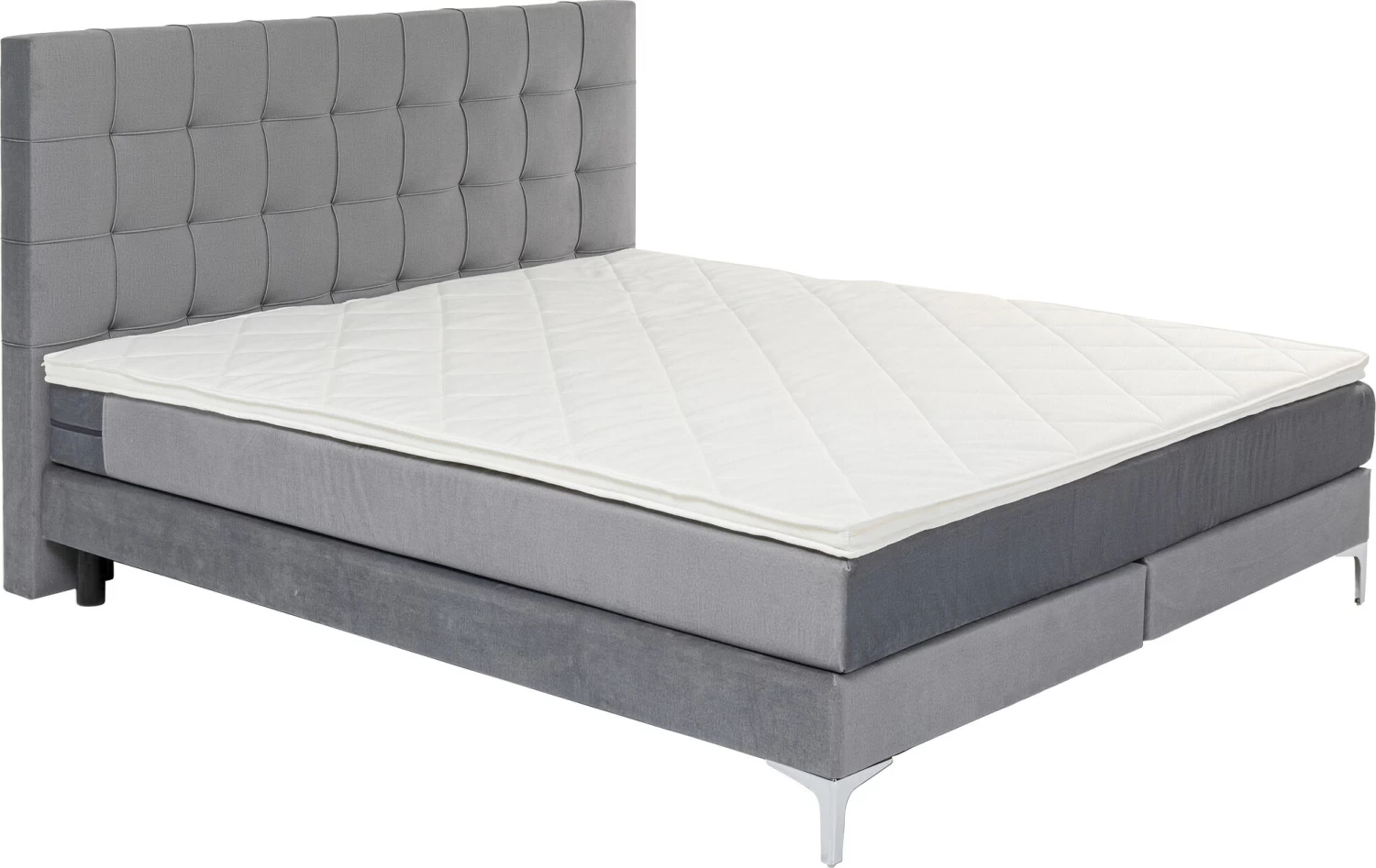 Boxspringbett Benito Star Grau 160x200cm 9 Boxspringbett Benito Star Grau 160x200cm – Bild 7