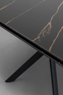 Ausziehtisch Xenia Schwarz 140(+30+30)x80cm -Bestes Möbelkollektions Geschäft 1fddb89660f0b33729193caa6cd2d1f0dff4e024