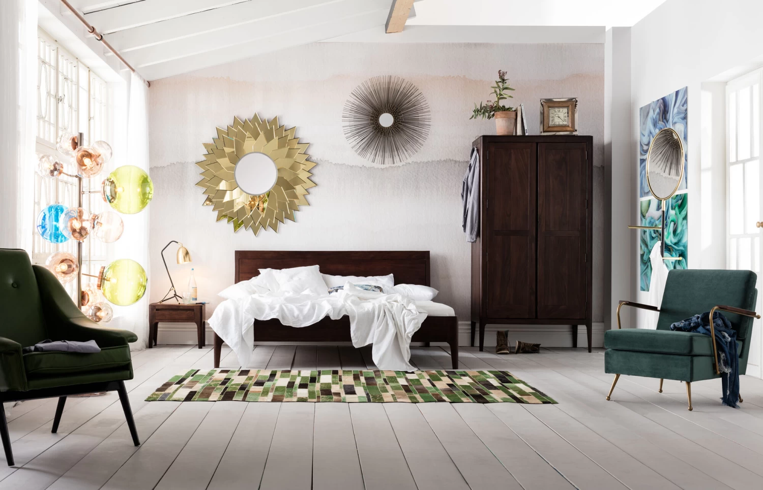 Holzbett Brooklyn Walnut 160x200cm 4 Holzbett Brooklyn Walnut 160x200cm – Bild 2