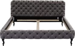 Bett Desire Velvet Silbergrau 160x200 Cm -Bestes Möbelkollektions Geschäft 22b6d478caebfa0db0c3b626f6315ab3530c092f