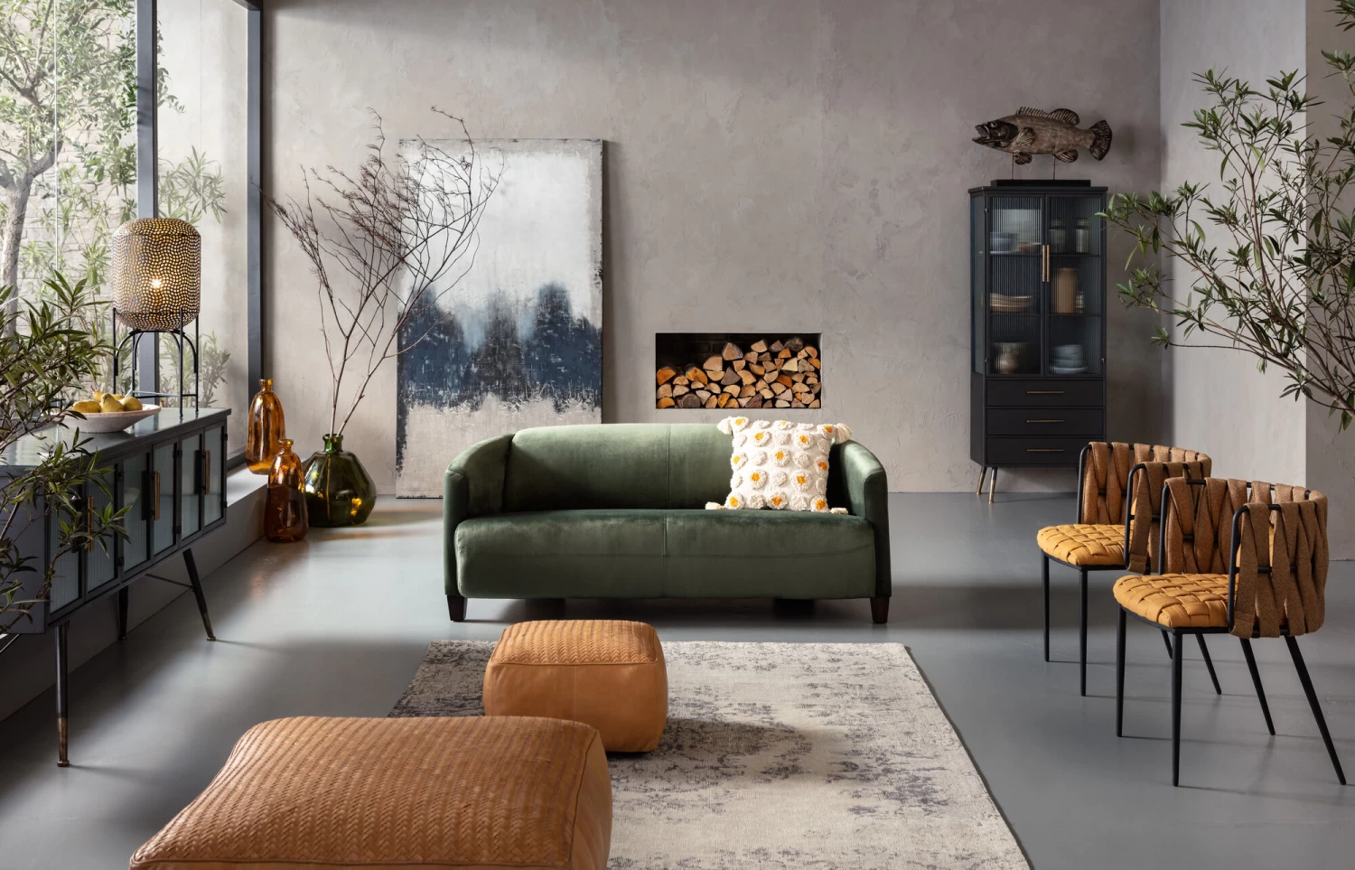 Hochschrank La Gomera 2 Türen 3 Schübe 7 Hochschrank La Gomera 2 Türen 3 Schübe – Bild 5