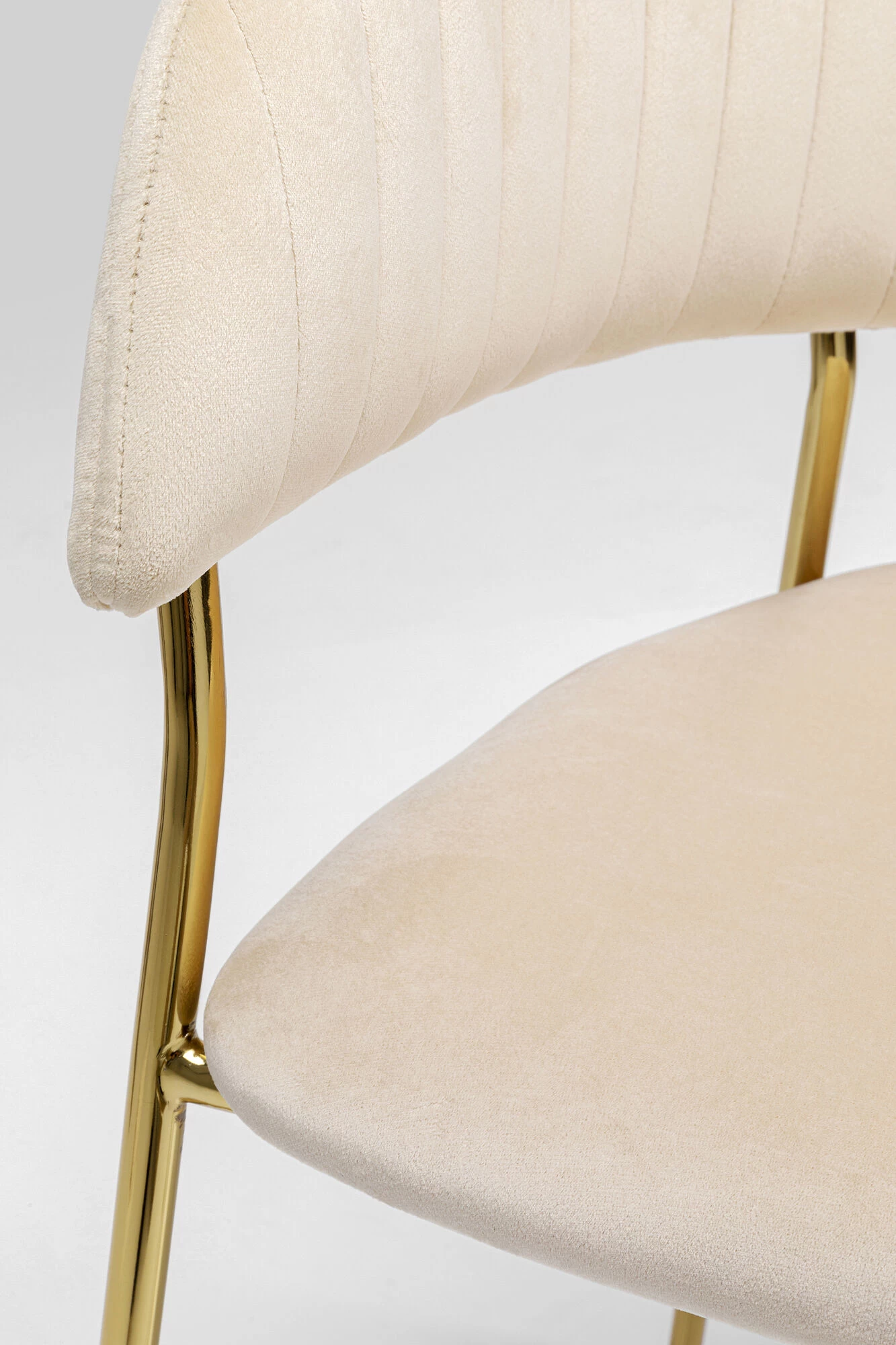 Armlehnstuhl Belle Velvet Creme (2/Set) 13 Armlehnstuhl Belle Velvet Creme (2/Set) – Bild 11