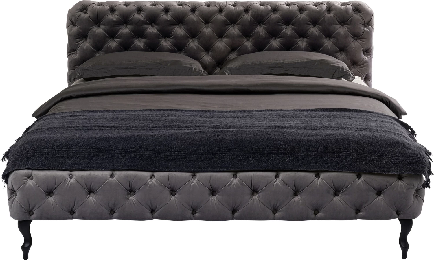 Bett Desire Velvet Silbergrau 180x200 Cm 9 Bett Desire Velvet Silbergrau 180x200 Cm – Bild 7