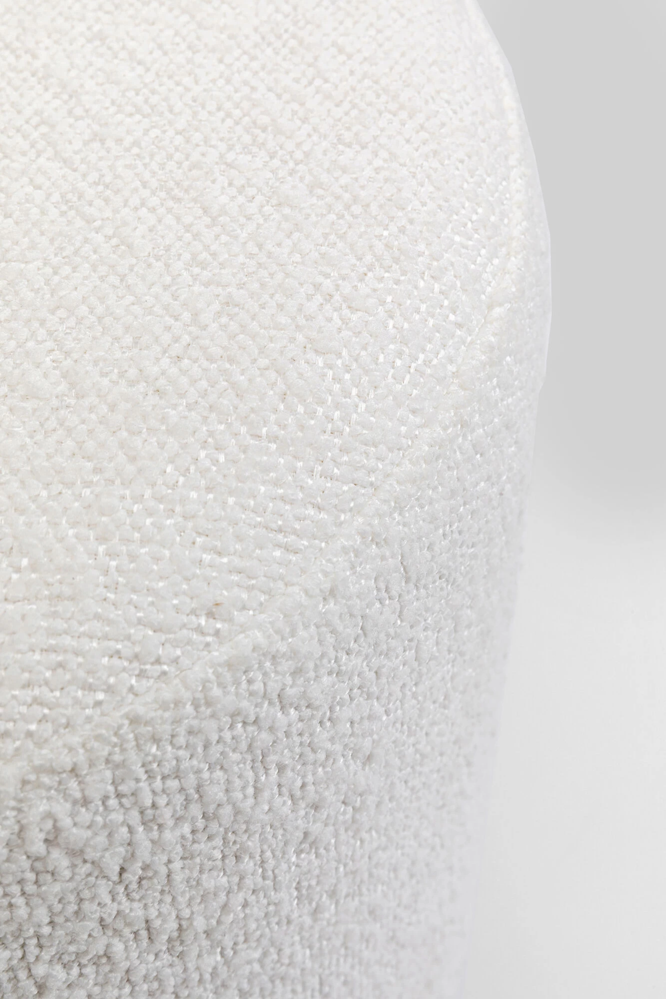 Hocker Cherry Boucle Creme Smoke Ø35cm 4 Hocker Cherry Boucle Creme Smoke Ø35cm – Bild 2