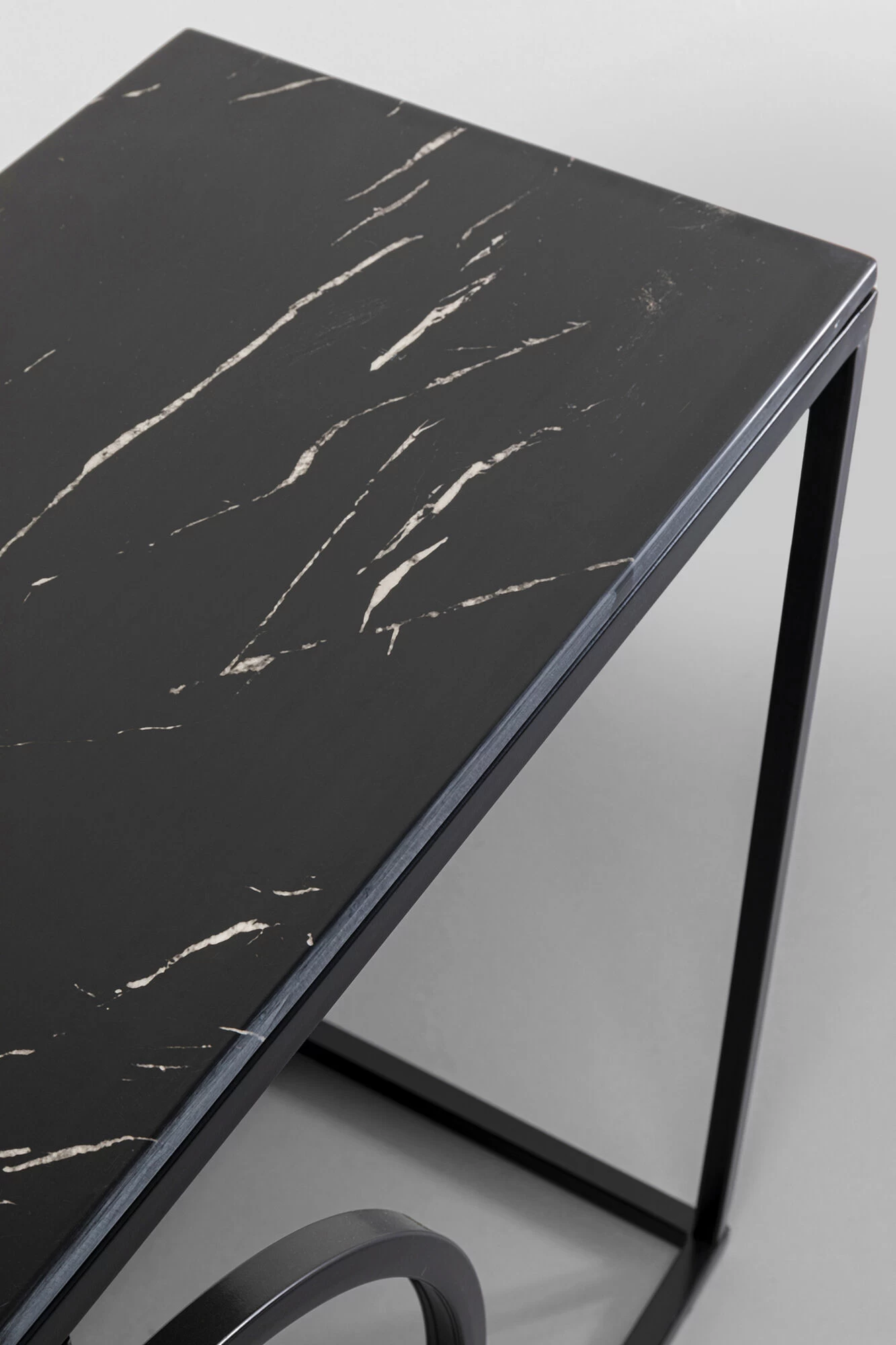 Konsole Miami Loft Schwarz 120x75cm 8 Konsole Miami Loft Schwarz 120x75cm – Bild 6