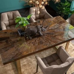 Tisch Conley Brass 180x90cm -Bestes Möbelkollektions Geschäft 271e648b6d69ddc6a01df9b2a8d6c028eac04e57