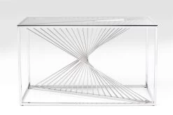 Konsole Laser Silber Klarglas 120x40cm -Bestes Möbelkollektions Geschäft 278cc952dc0a9ff3dc780daf7753f66ce72fa94b