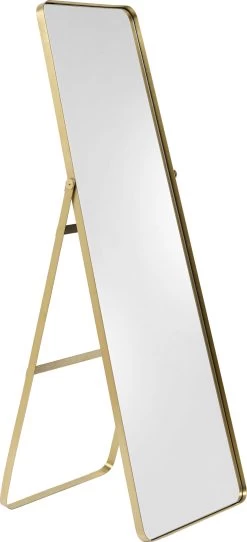 Standspiegel Curve Arch Gold 55x160cm