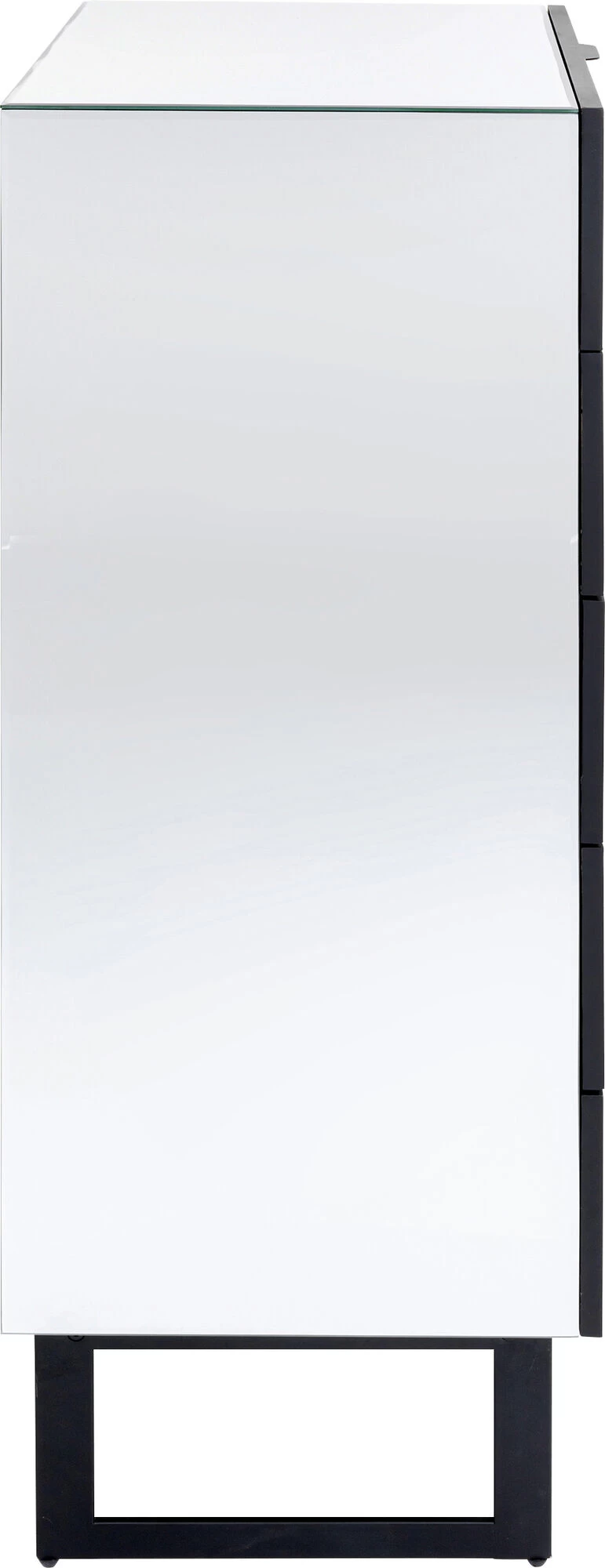 Kommode Soran 5 Schübe Schwarz 65x114cm 5 Kommode Soran 5 Schübe Schwarz 65x114cm – Bild 3