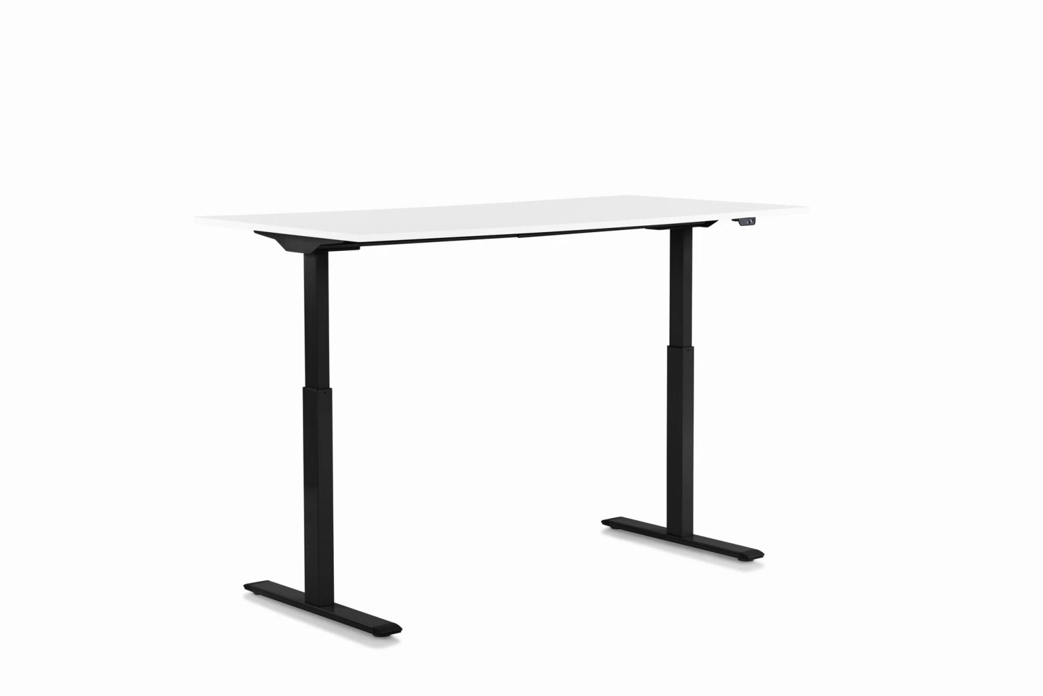 Schreibtisch Office Smart Schwarz Weiß 120x60cm 7 Schreibtisch Office Smart Schwarz Weiß 120x60cm – Bild 5