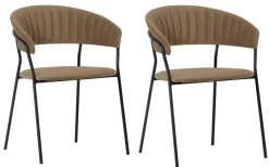 Armlehnstuhl Belle Braun (2/Set) -Bestes Möbelkollektions Geschäft 29900588a195f00af7ede90850d210f07b4ca15e