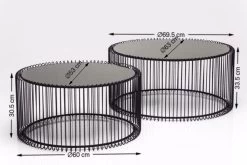 Couchtisch Wire Black (2/Set) 36 Couchtisch Wire Black (2/Set) -Bestes Möbelkollektions Geschäft 2d64f44c39676a7958702e45c46f844fb3de1b4c