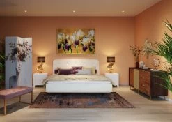 Bank Crossover Rose Brass 90x40cm -Bestes Möbelkollektions Geschäft 2d6df03de25cc90cefcd836b5e091374685f40a8