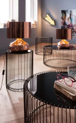 Beistelltisch Wire Schwarz Ø44cm (2/Set) -Bestes Möbelkollektions Geschäft 2e5e369150cd7452d25abb3e983b9c467b9e7176