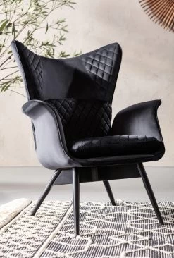 Sessel Tudor Velvet Schwarz -Bestes Möbelkollektions Geschäft 2fec442a972183686672ecc082e6c5e886567b2e