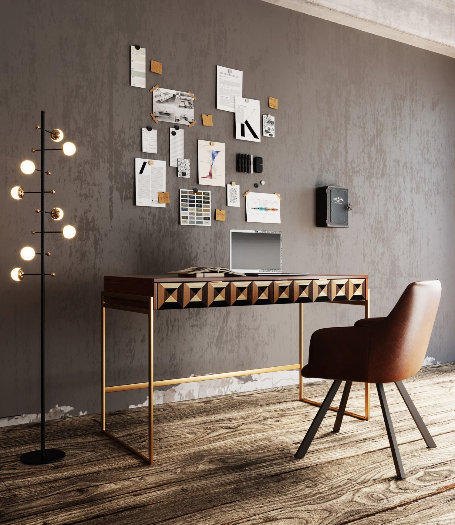 Schreibtisch Silencio 120x76cm 4 Schreibtisch Silencio 120x76cm – Bild 2