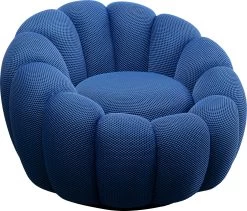 Drehsessel Peppo Bloom Blau