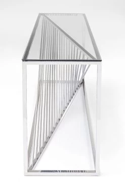 Konsole Laser Silber Klarglas 120x40cm -Bestes Möbelkollektions Geschäft 31691e5e21516c3b7cb1e682ded11caad5a83acf