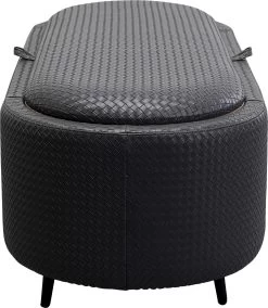 Bank Venezia Storage Schwarz 100cm -Bestes Möbelkollektions Geschäft 3217964abca3a0a57699360b1c870ebe3e8305c1