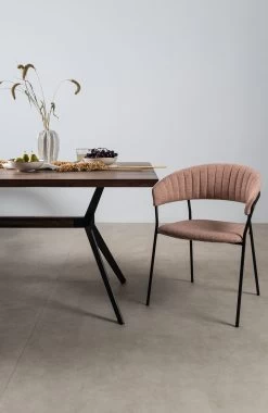 Armlehnstuhl Belle Rosa (2/Set)