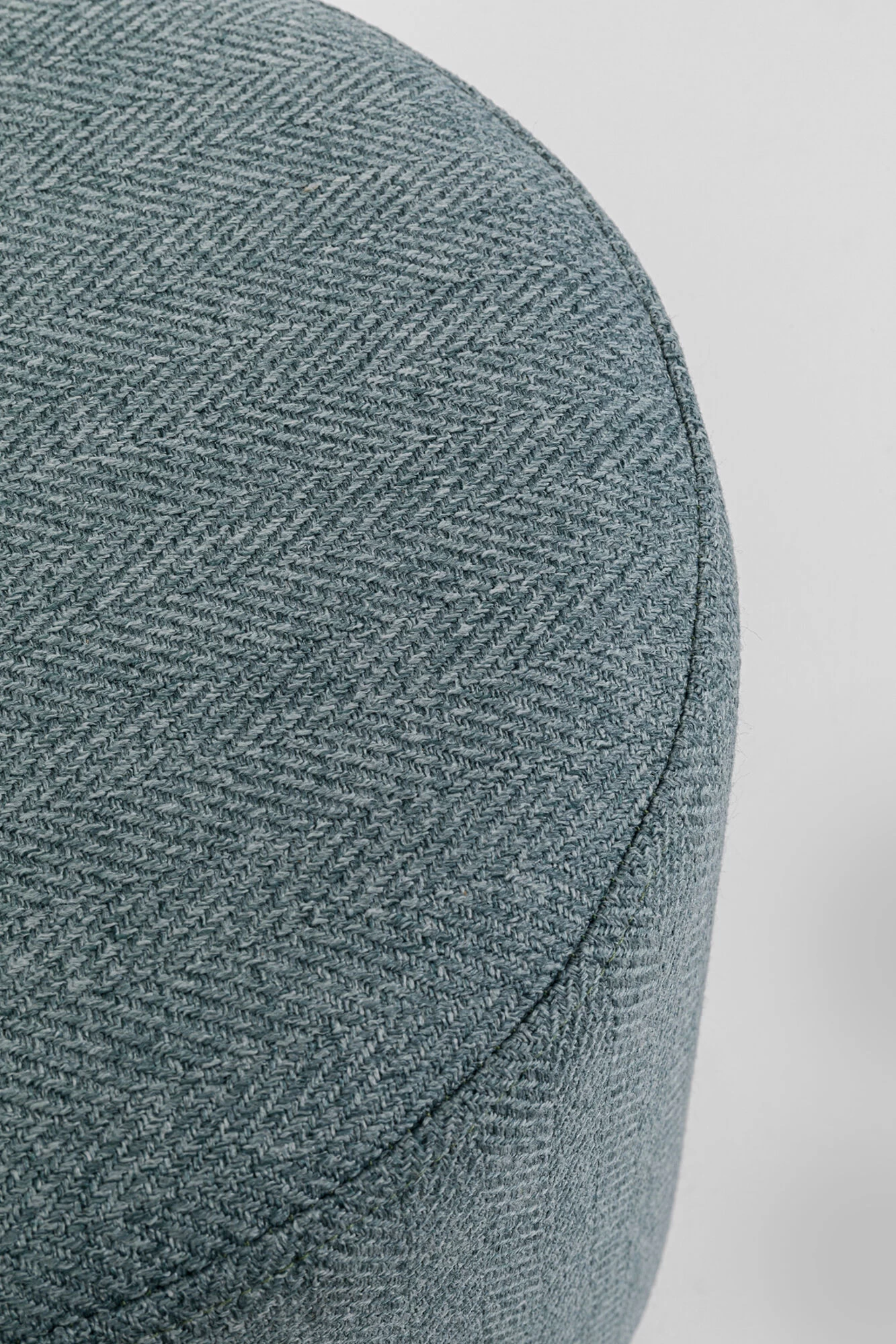 Hocker Cherry Lina Hellbau Brass Ø35cm 5 Hocker Cherry Lina Hellbau Brass Ø35cm – Bild 3