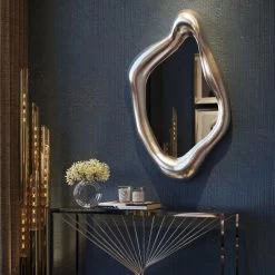 Spiegel Hologram Silber 119x76cm