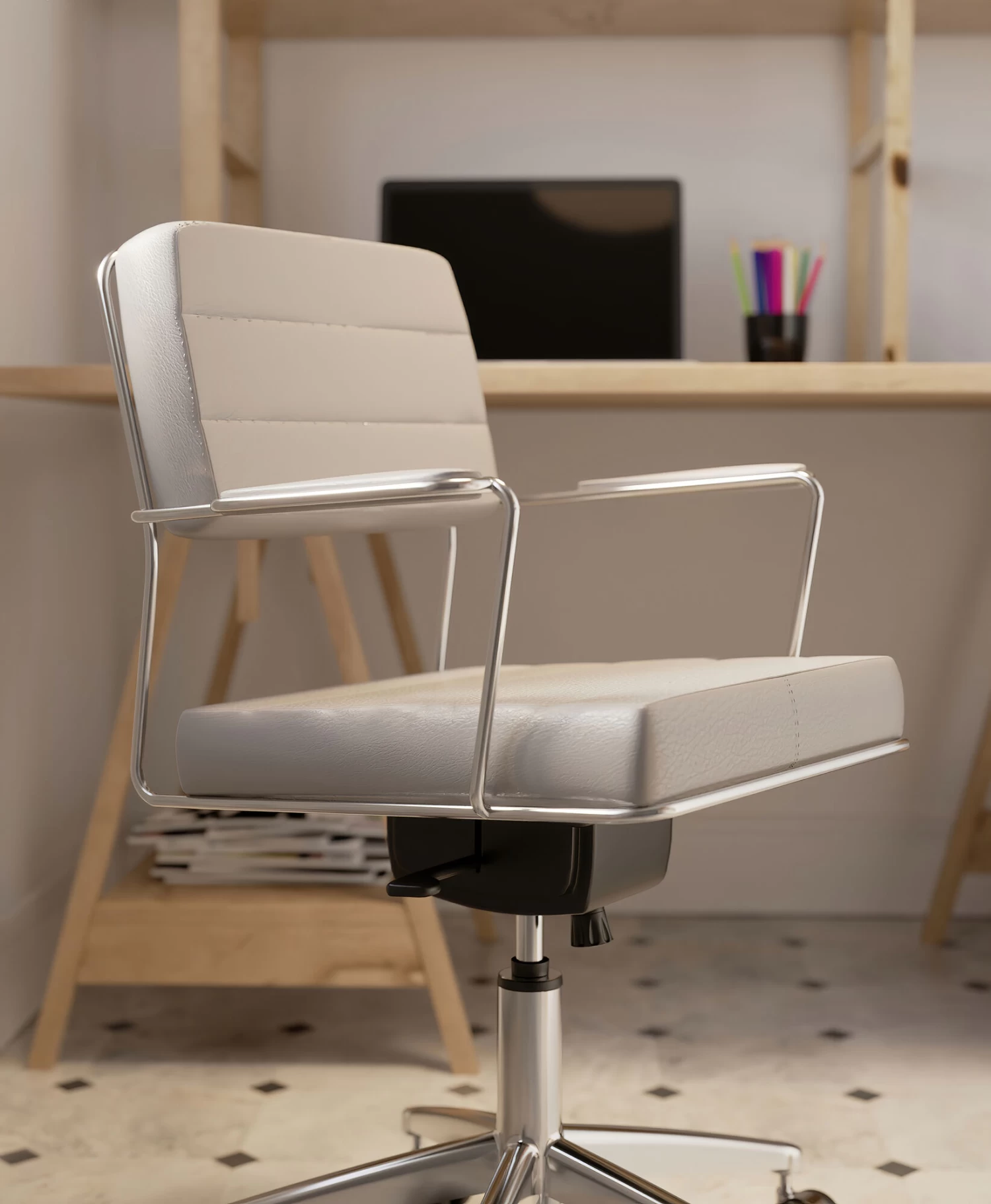 Bürostuhl Dottore Grey 6 Bürostuhl Dottore Grey – Bild 4