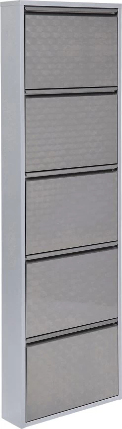 Schuhkipper Caruso 5-er Silber/geflext -Bestes Möbelkollektions Geschäft 35e6a2b3bcf5ba7dda4eea09cefc958857bef782