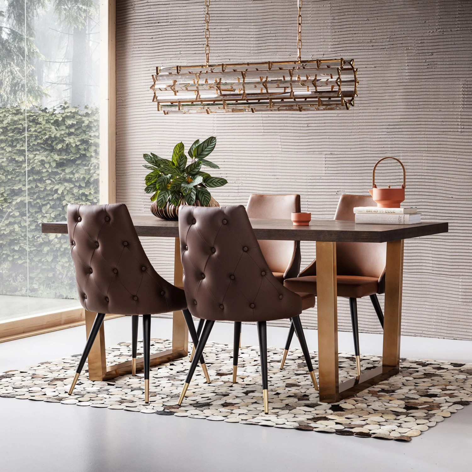 Stuhl Urban Desire Braun 3 Stuhl Urban Desire Braun